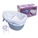 MEDLINE INDUSTRIES INC Commode Liner with Absorbent Pad
