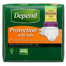 KIMBERLY CLARK CORP Depends Protection Brief with 4 Tabs