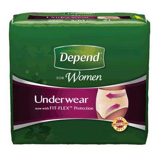 KIMBERLY CLARK CORP Depend Moderate Absorbency Underwear for Women