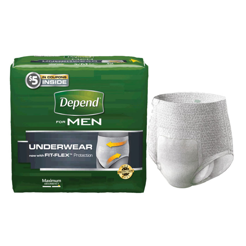 Depend Men's Fit-Flex Max