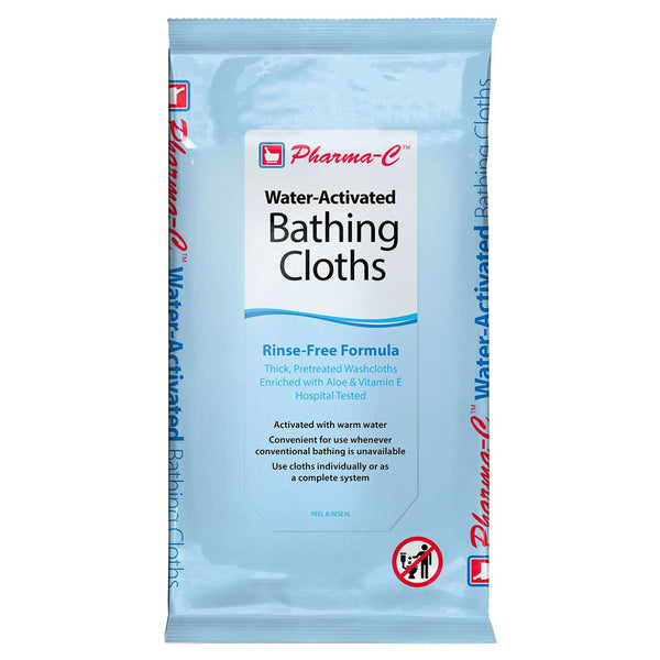 KLEEN TEST PRODUCTS Pharma-C Water Activated Bathing Cloth