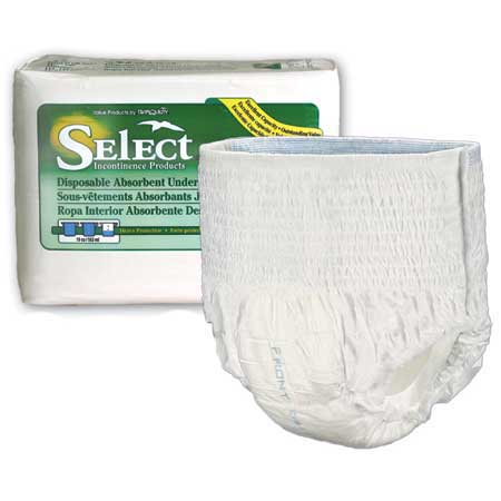 Tranquility Select Youth Disposable Absorbent Underwear lbs