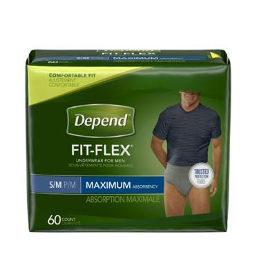 Depend Underwear for Men, Fit-Flex Maximum Absorbency