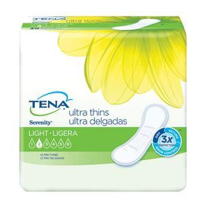 TENA® Serenity® Active™ Ultra Thin Light Absorbency Pads, 9" and 10"