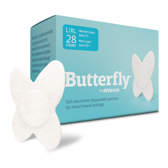 Attends Butterfly Body Patches S/M Bulk
